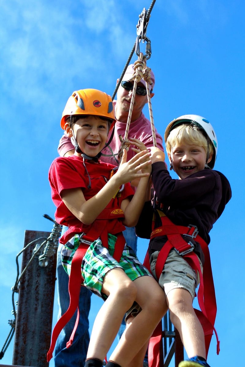 Zip-lining
